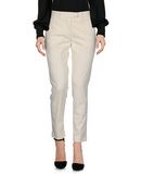 DONDUP Damen Hose Farbe Elfenbein Gr��e 4