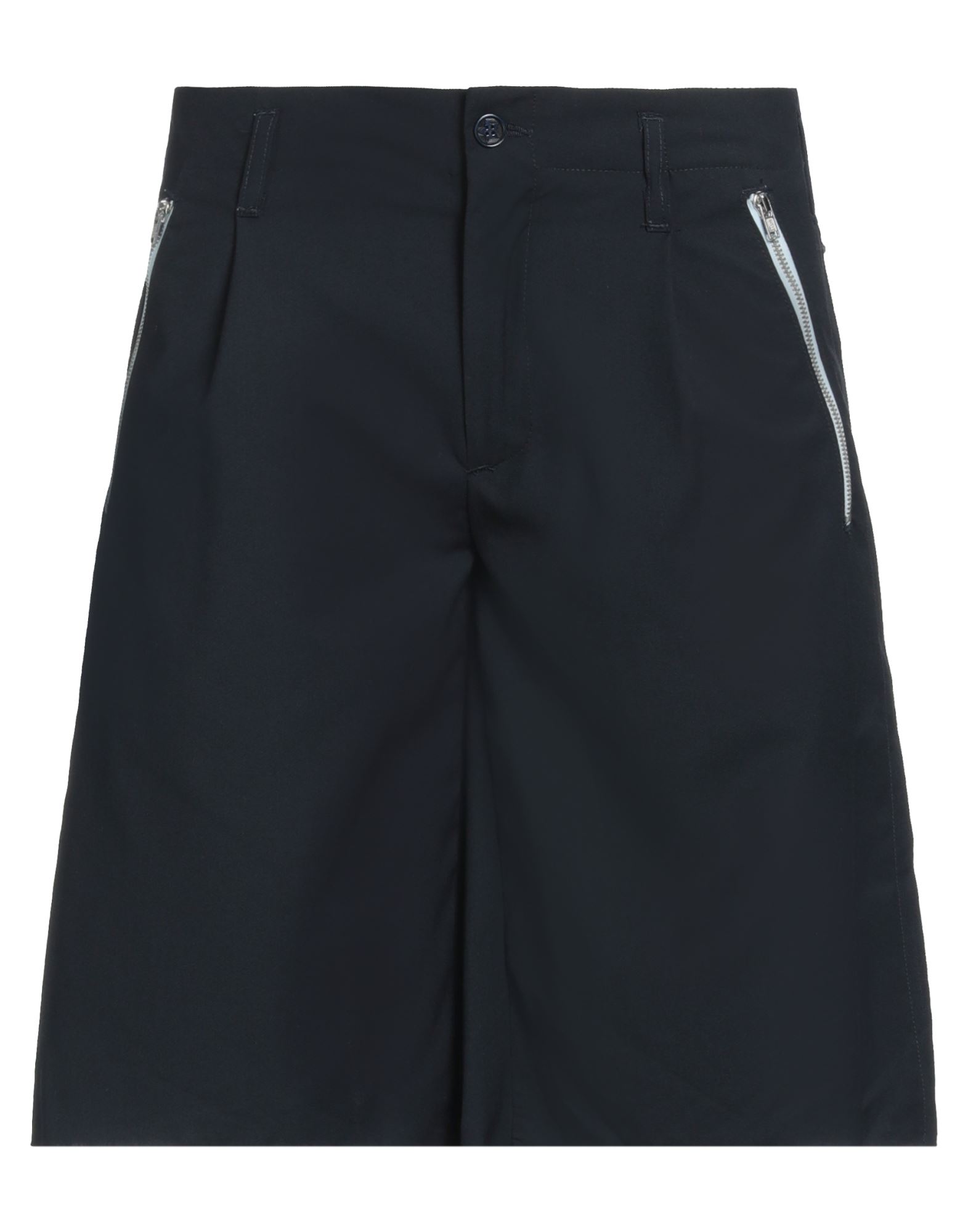Daniele Alessandrini Homme Man Shorts & Bermuda Shorts Midnight Blue Size 28 Polyester, Viscose