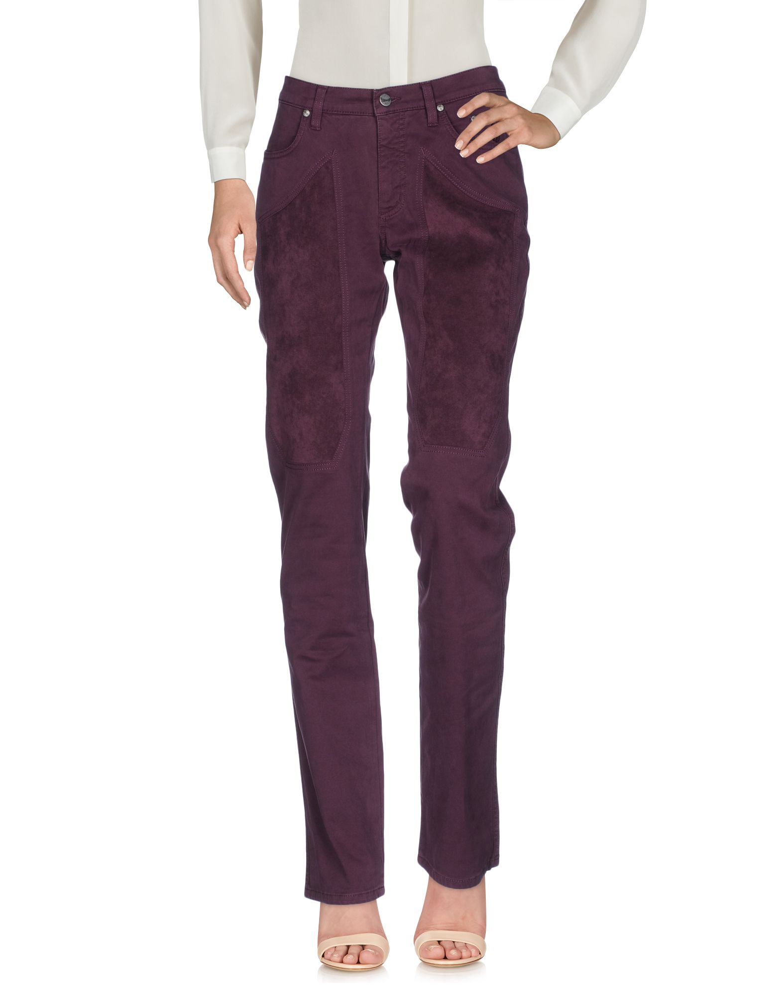 《セール開催中》JECKERSON レディース パンツ ディープパープル 27 コットン 97% / ポリウレタン 3% / ポリエステル / ポリウレタン