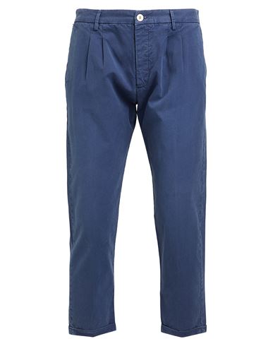 People (+)  Man Pants Midnight Blue Size 34 Cotton