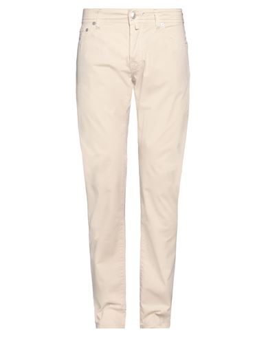 Jacob Cohёn Man Pants Ivory Size 40 Cotton, Elastane