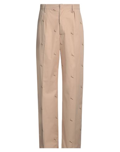 Woman Pants Beige Size 8 Cotton