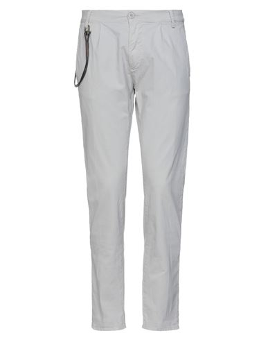 Woman Cropped Pants Light grey Size S Linen, Polyurethane