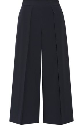 RAG & BONE Rowe cropped pleated crepe wide-leg pants