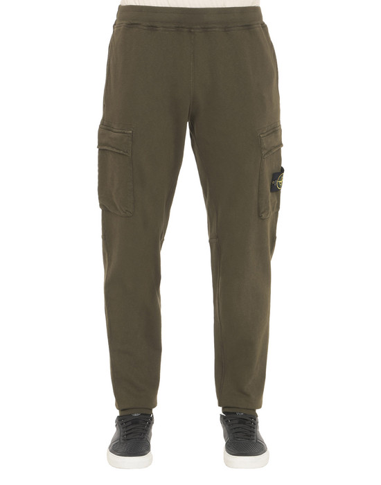 13107738cv - PANTS - 5 POCKETS STONE ISLAND Fleece Pants 61760 T.CO+OLD STONE ISLAND - 0