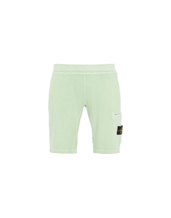 13107763ef - BERMUDAS STONE ISLAND FLEECE BERMUDA SHORTS 65760 T.CO+OLD STONE ISLAND - 0