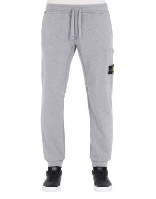 60340 Fleece Trousers Stone Island Men - Official Online Store