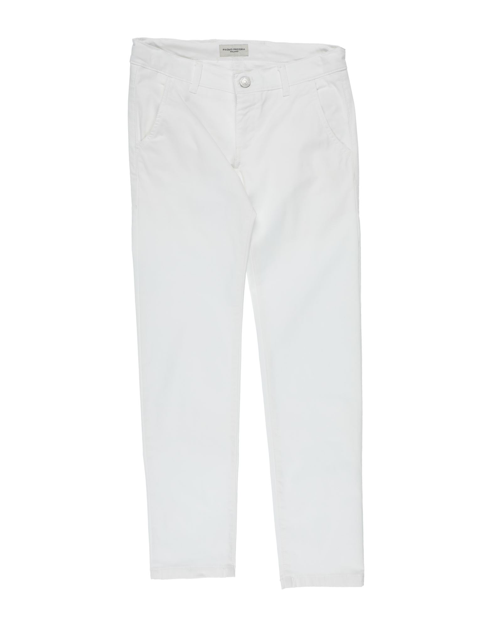 Paolo Pecora Kids'  Pants In White