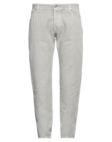 Jacob Cohёn Man Pants Grey Size 40 Cotton, Linen