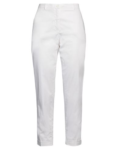 Woman Pants Antique rose Size 4 Cotton, Elastane
