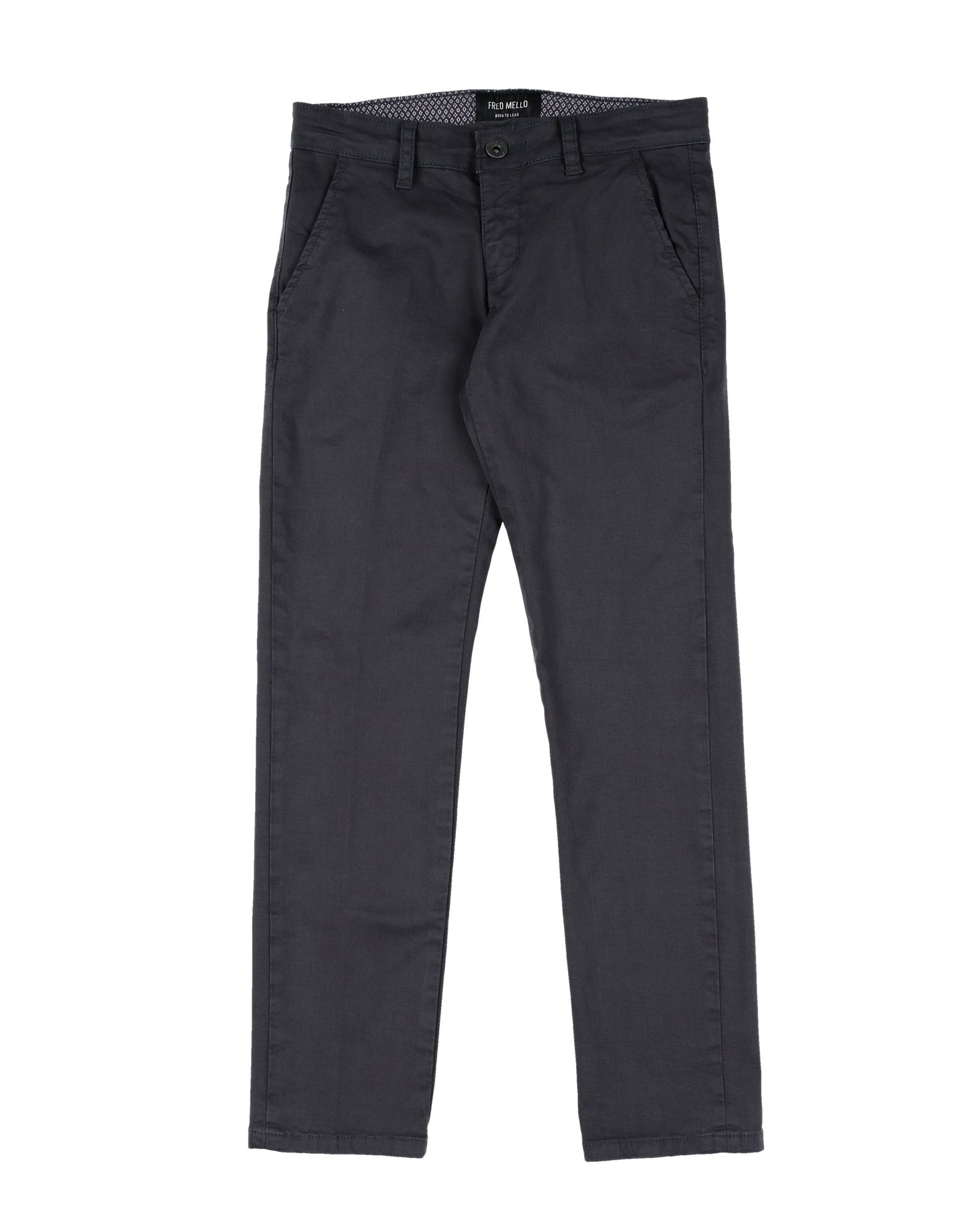 Fred Mello Kids' Casual Pants In Lead