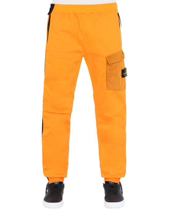 stone island orange pants