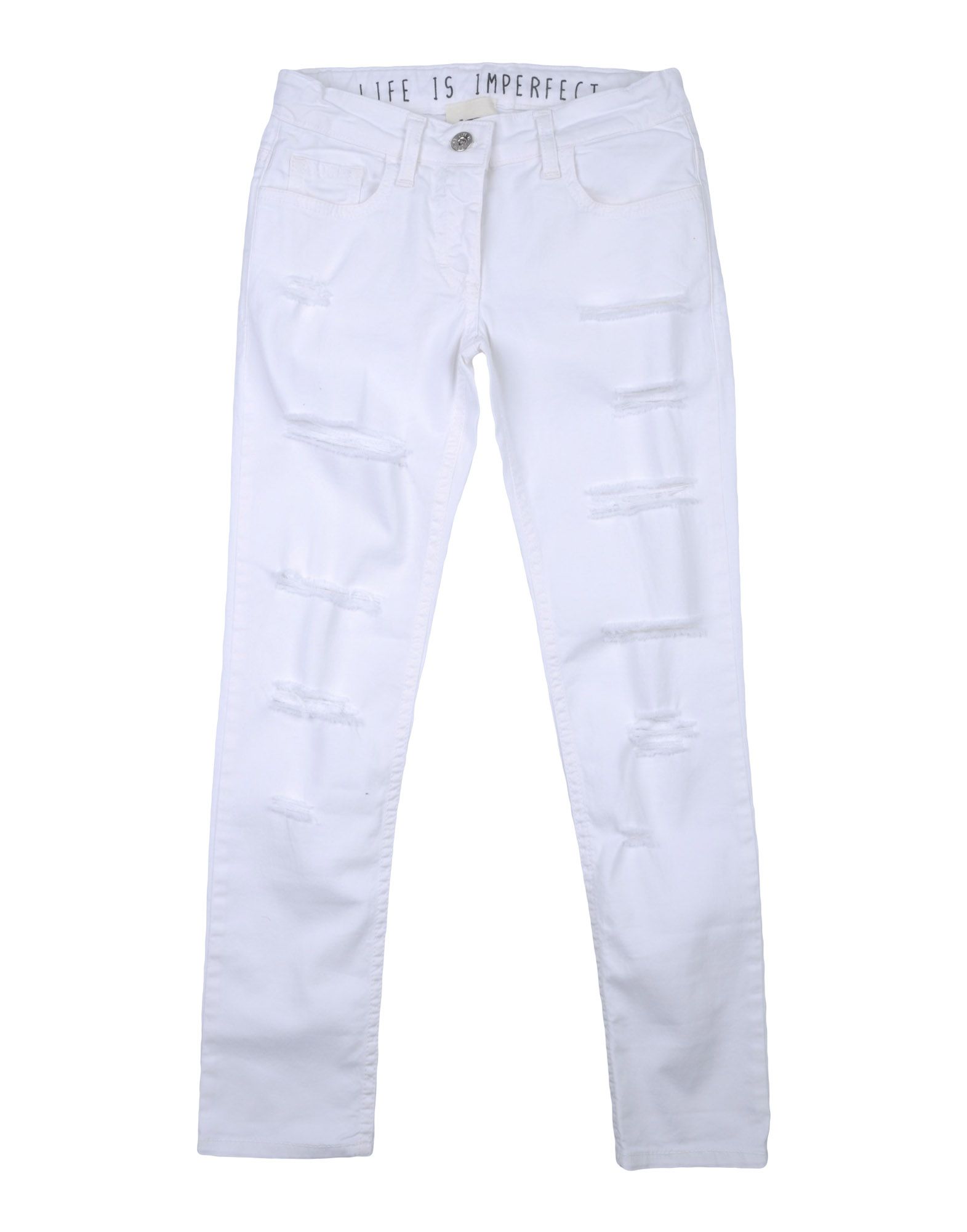 !m?erfect Kids'  Casual Pants In White