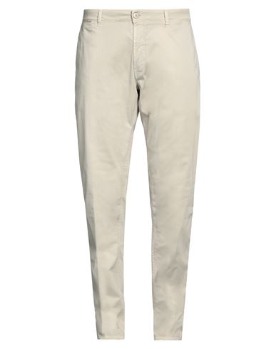Fradi Man Pants Cream Size 42 Cotton, Elastane In Neutral