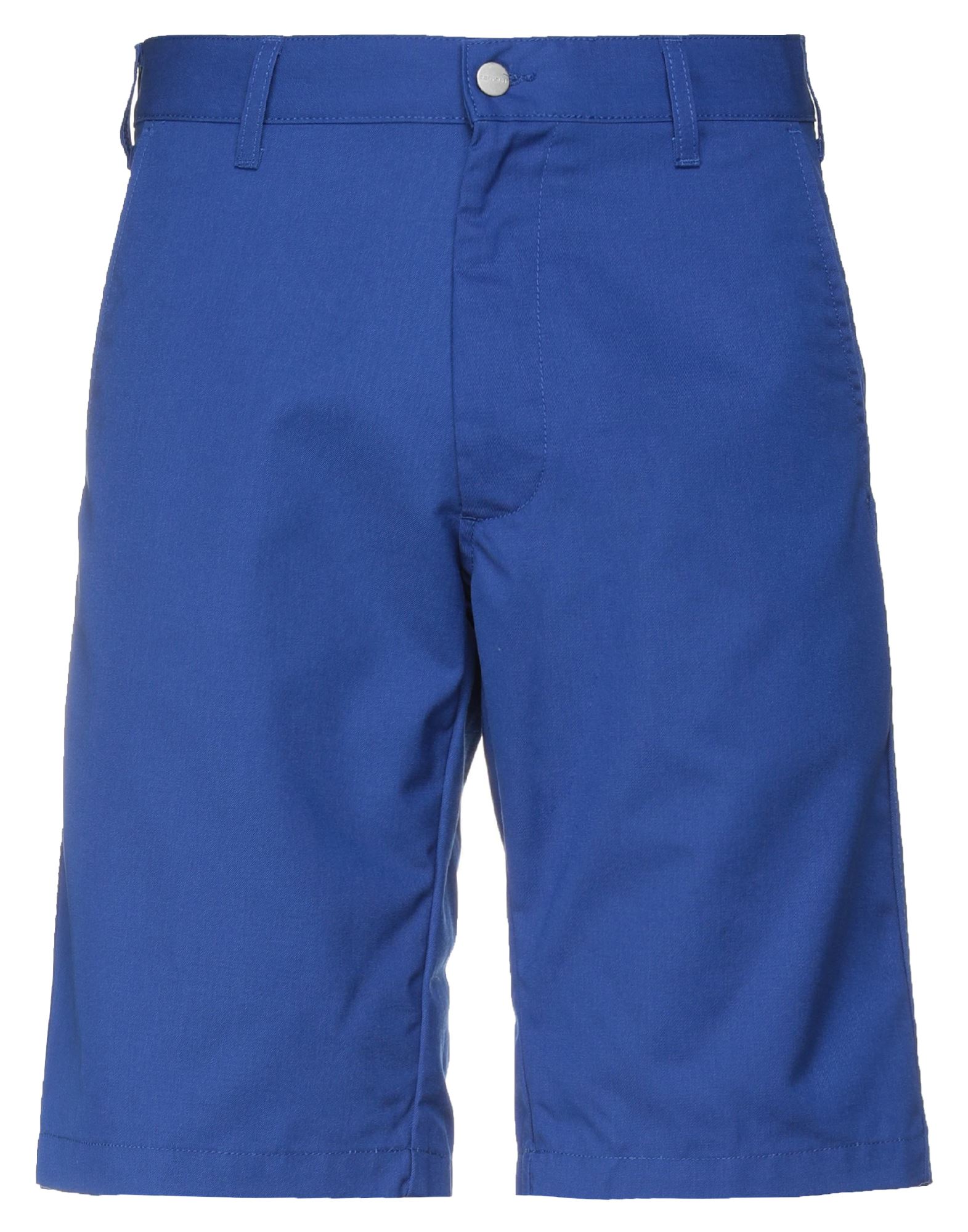 Carhartt Man Shorts & Bermuda Shorts Bright Blue Size 29 Polyester, Cotton
