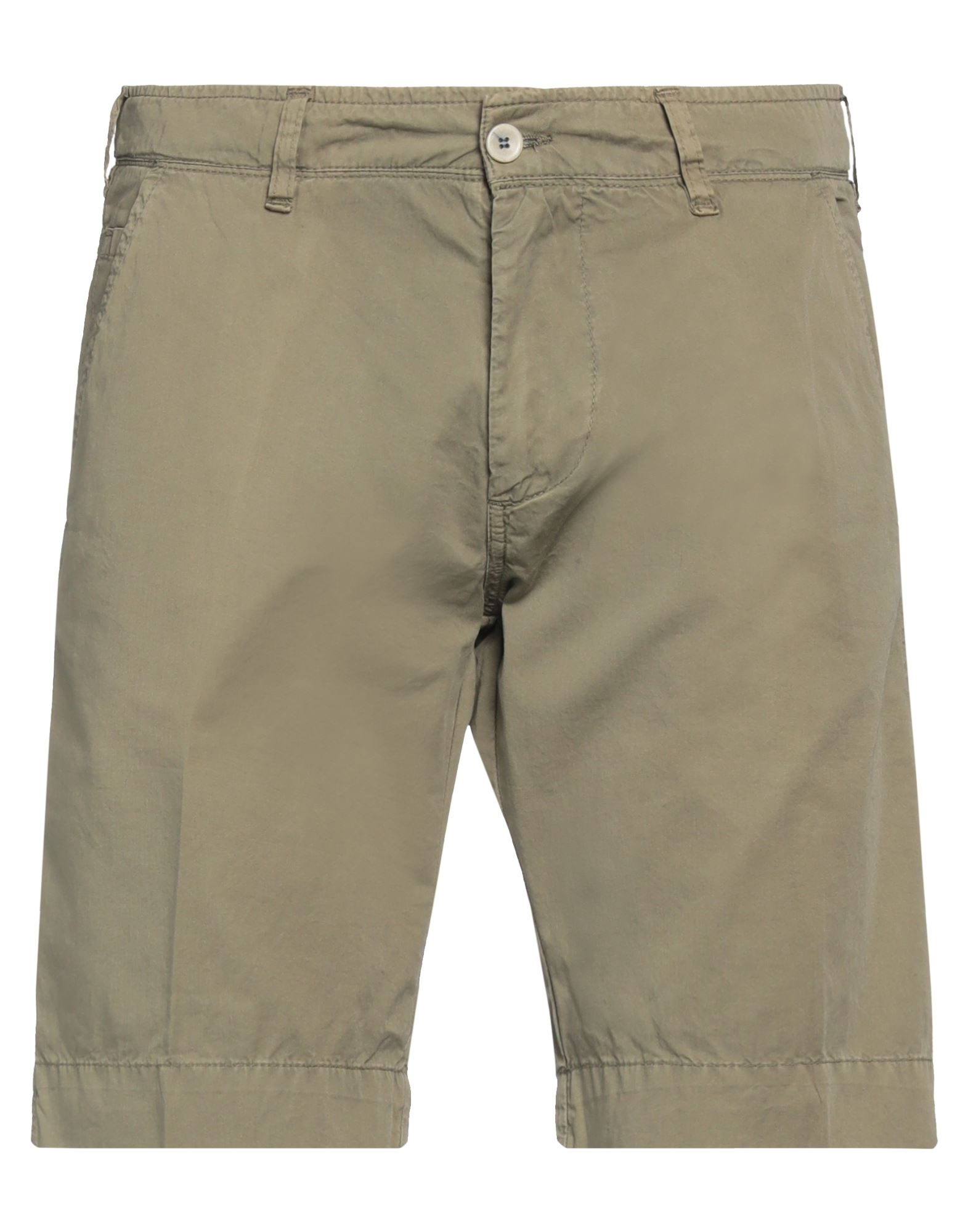 Perfection Man Shorts & Bermuda Shorts Military Green Size 34 Cotton