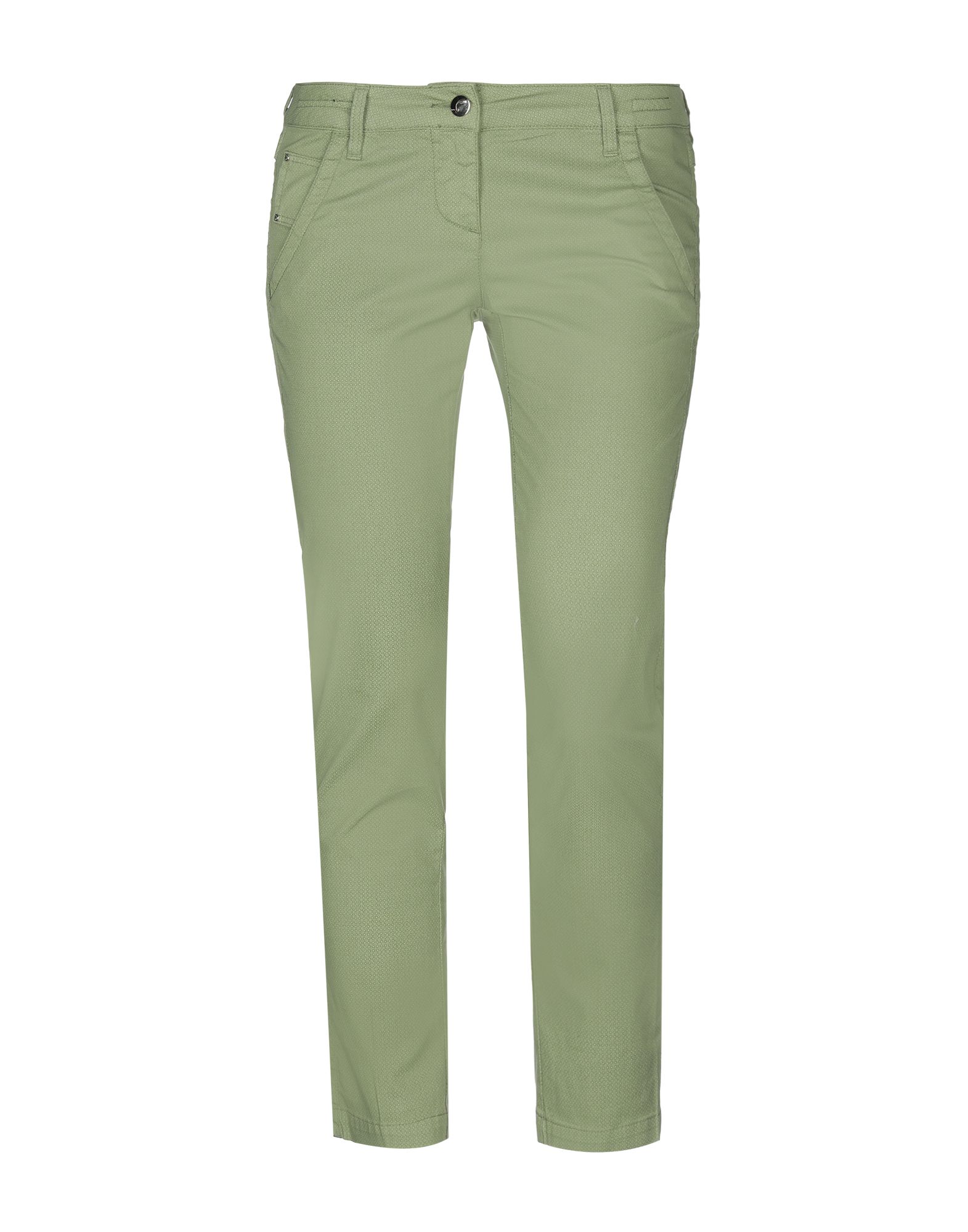 Jacob Cohёn Woman Pants Military Green Size 25 Cotton, Elastane