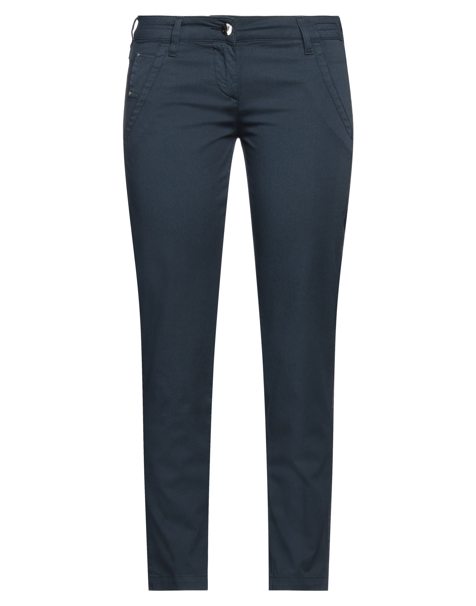 Jacob Cohёn Woman Pants Midnight Blue Size 26 Cotton, Elastane In Blue