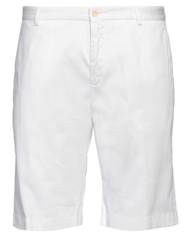 Man Shorts & Bermuda Shorts Ivory Size S Linen