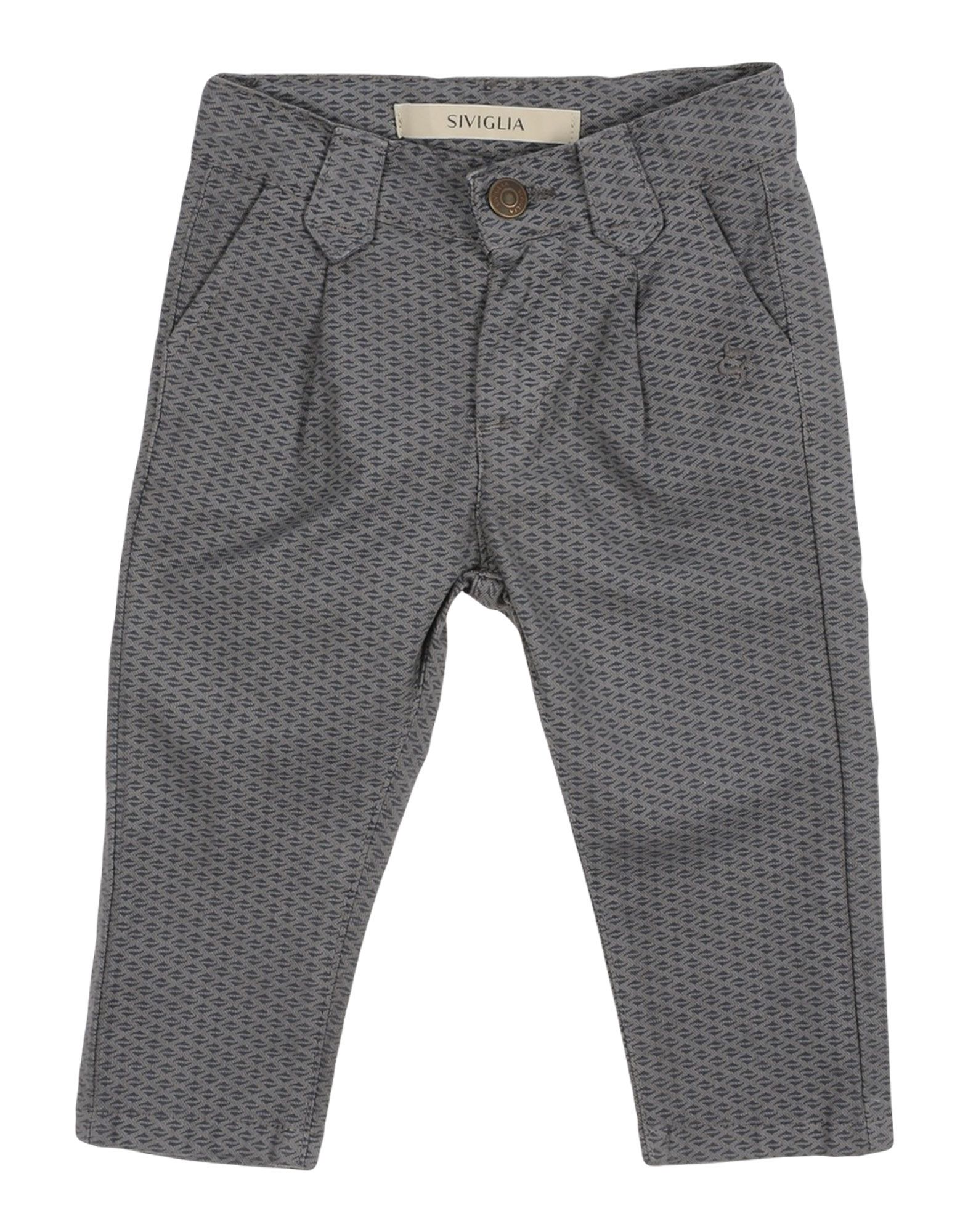 Siviglia Kids' Casual Pants In Grey