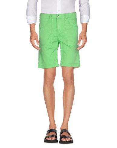 Jacob Cohёn Man Shorts & Bermuda Shorts Acid Green Size 34 Cotton, Elastane