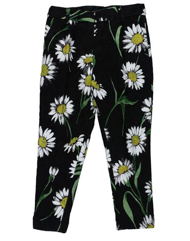 Dolce & Gabbana Toddler Girl Pants Black Size 4 Viscose, Polyamide In Black