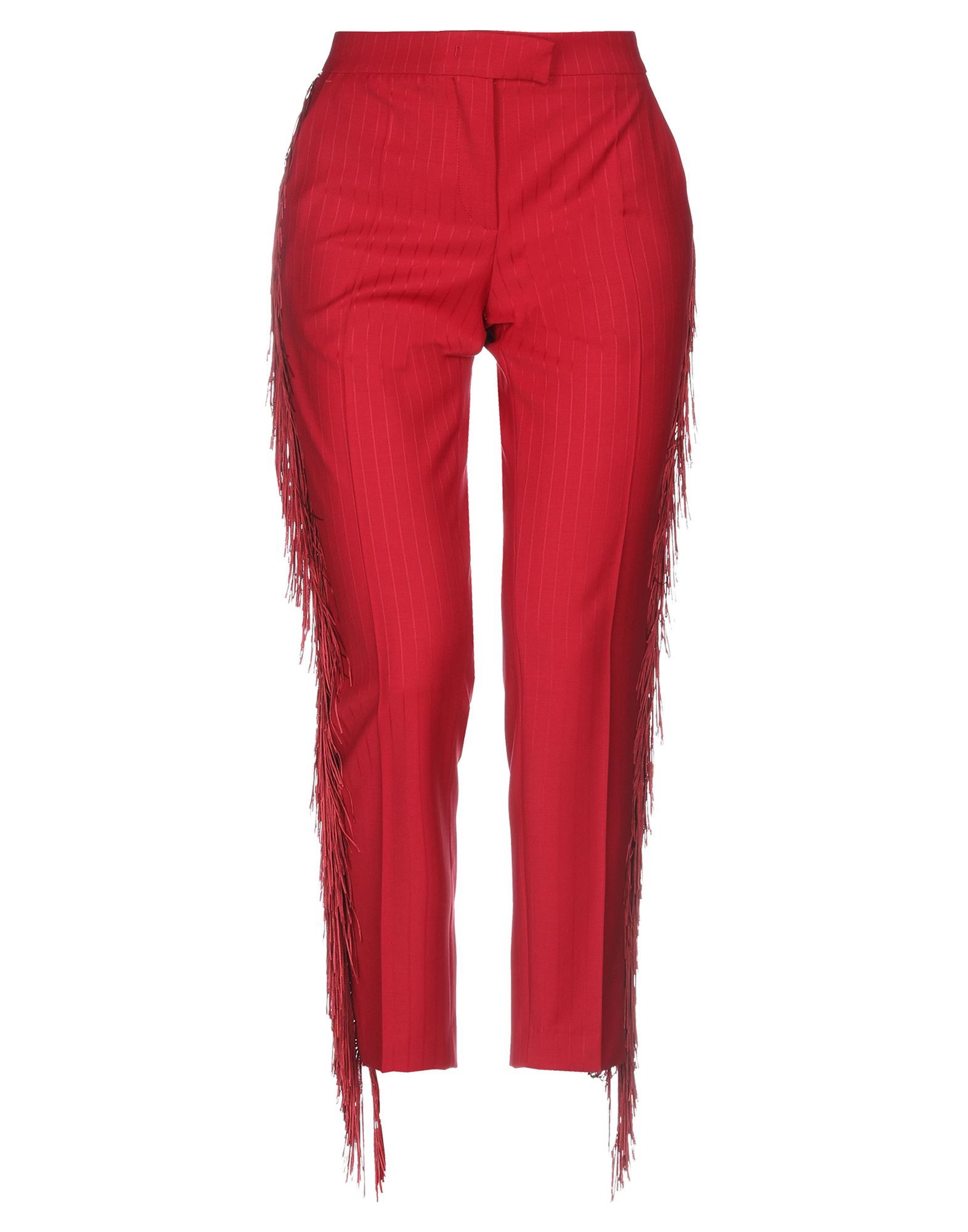 Shop Marco De Vincenzo Woman Pants Red Size 6 Virgin Wool