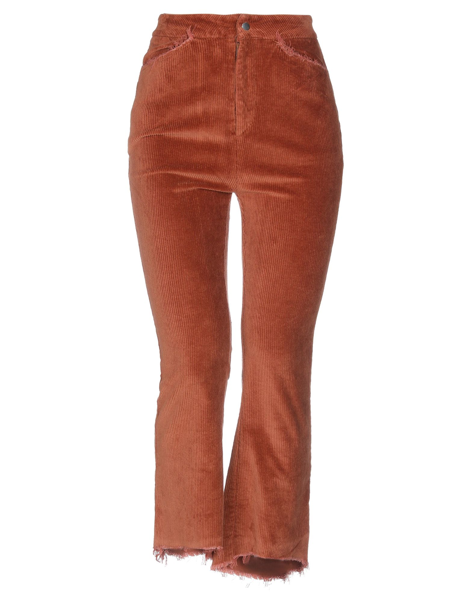 Tpn Cropped Pants & Culottes In Rust