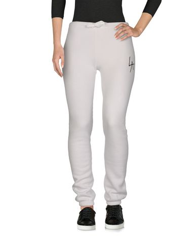 Woman Pants White Size M Cotton, Polyester