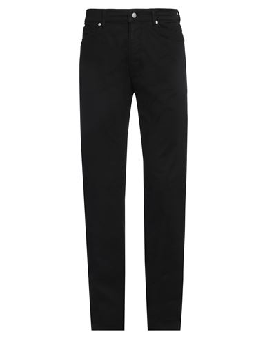 Man Pants Black Size 46 Cotton, Elastane