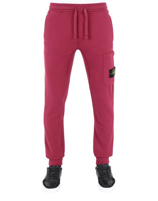 13186908xr - TROUSERS - 5 POCKETS STONE ISLAND Fleece Trousers 60320 STONE ISLAND - 0