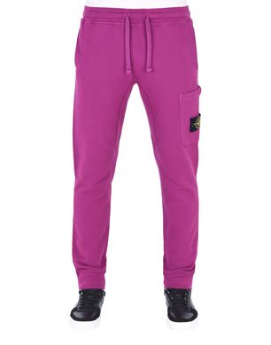 Fleece Pants Stone Island Men - Official Store