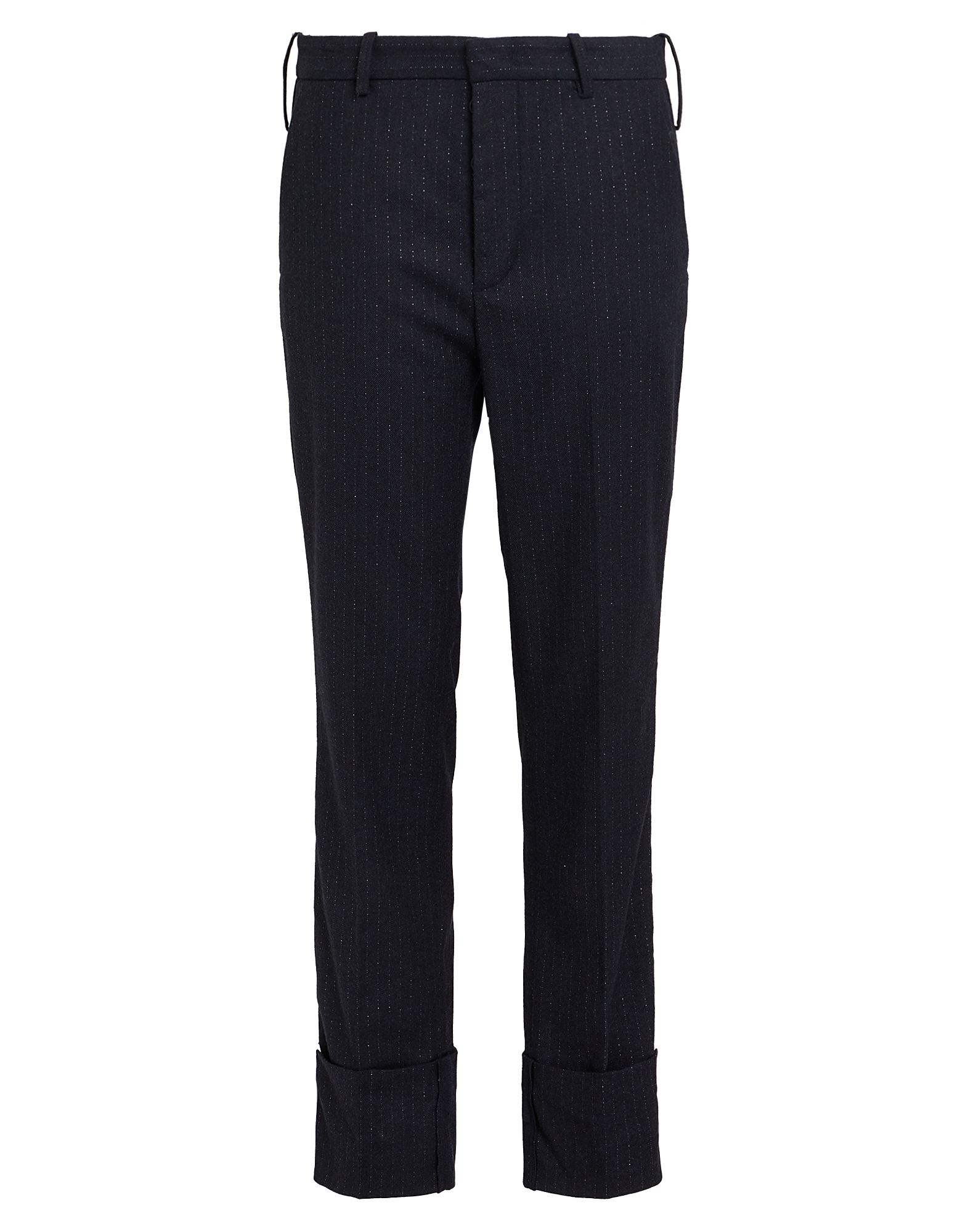ZADIG & VOLTAIRE ZADIG & VOLTAIRE WOMAN PANTS MIDNIGHT BLUE SIZE 6 WOOL, POLYESTER, VISCOSE, COTTON, ELASTANE,13189586XJ 5