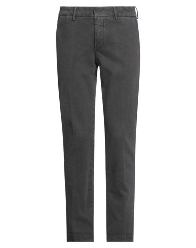 Maison Clochard Man Pants Grey Size 30 Cotton, Elastane