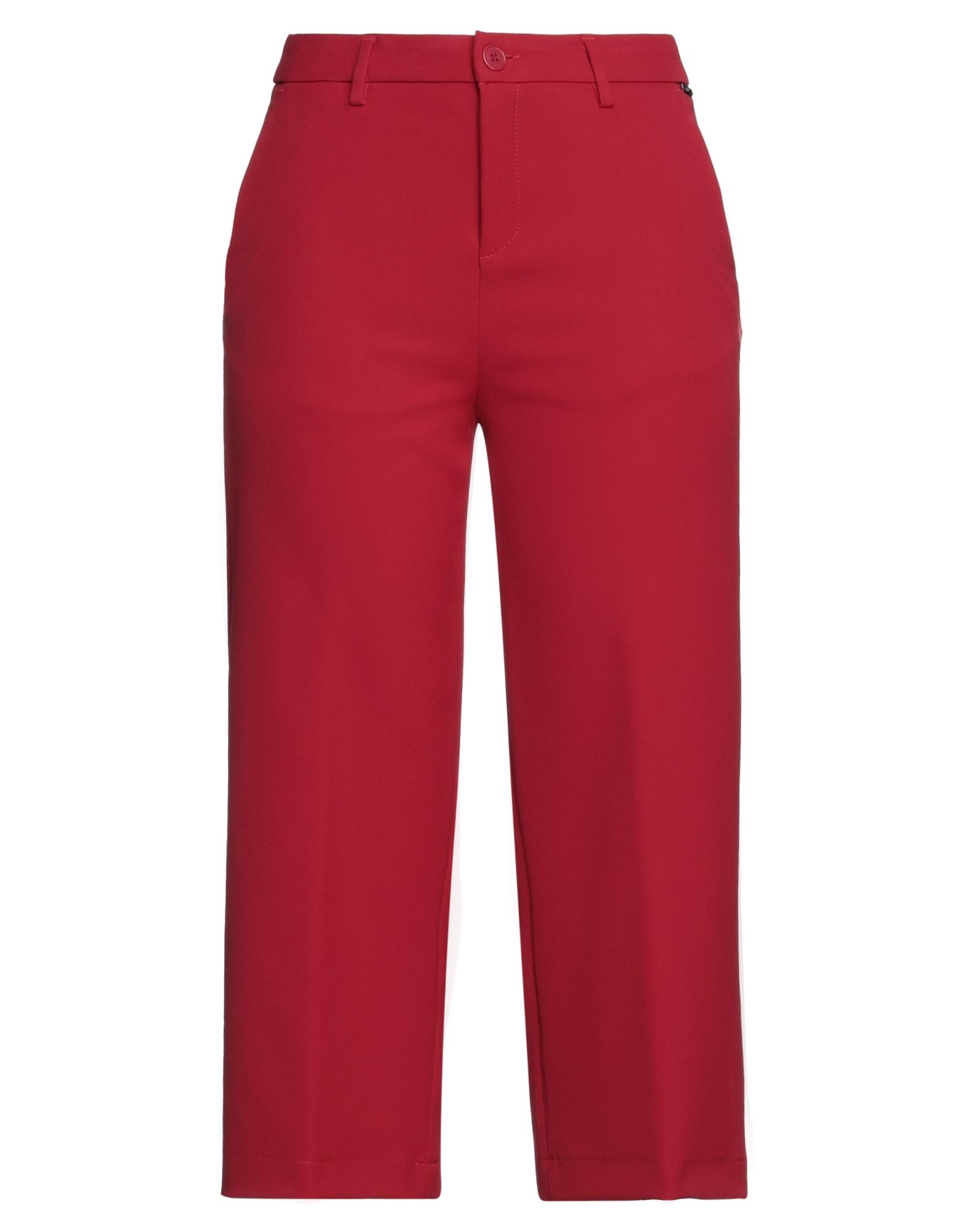 Liu •jo Cropped Pants In Red