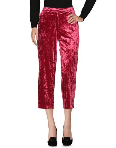 Woman Pants Garnet Size 6 Polyester, Elastane
