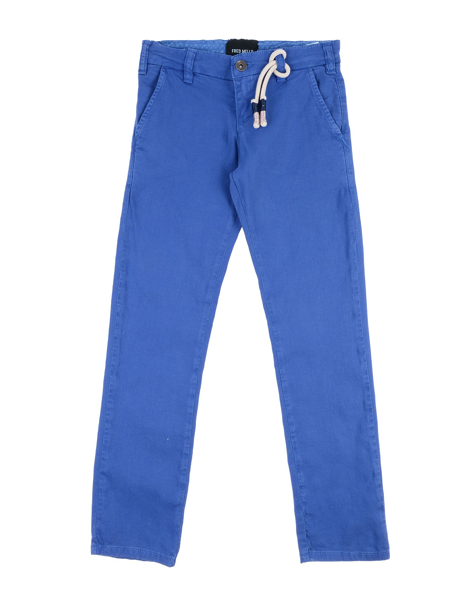 Fred Mello Kids' Casual Pants In Bright Blue