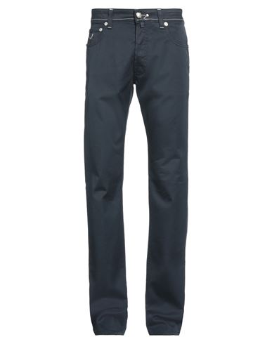 JACOB COHЁN JACOB COHЁN MAN PANTS MIDNIGHT BLUE SIZE 31 COTTON, ELASTANE