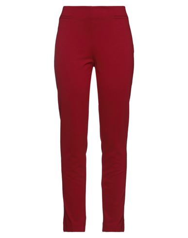 Woman Pants Red Size 2 Viscose, Polyamide, Elastane