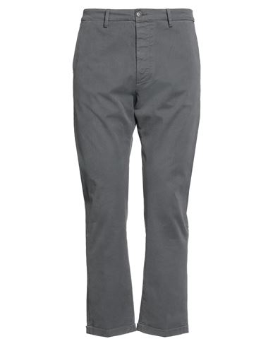True Nyc Man Pants Lead Size 33 Cotton, Elastane In Grey
