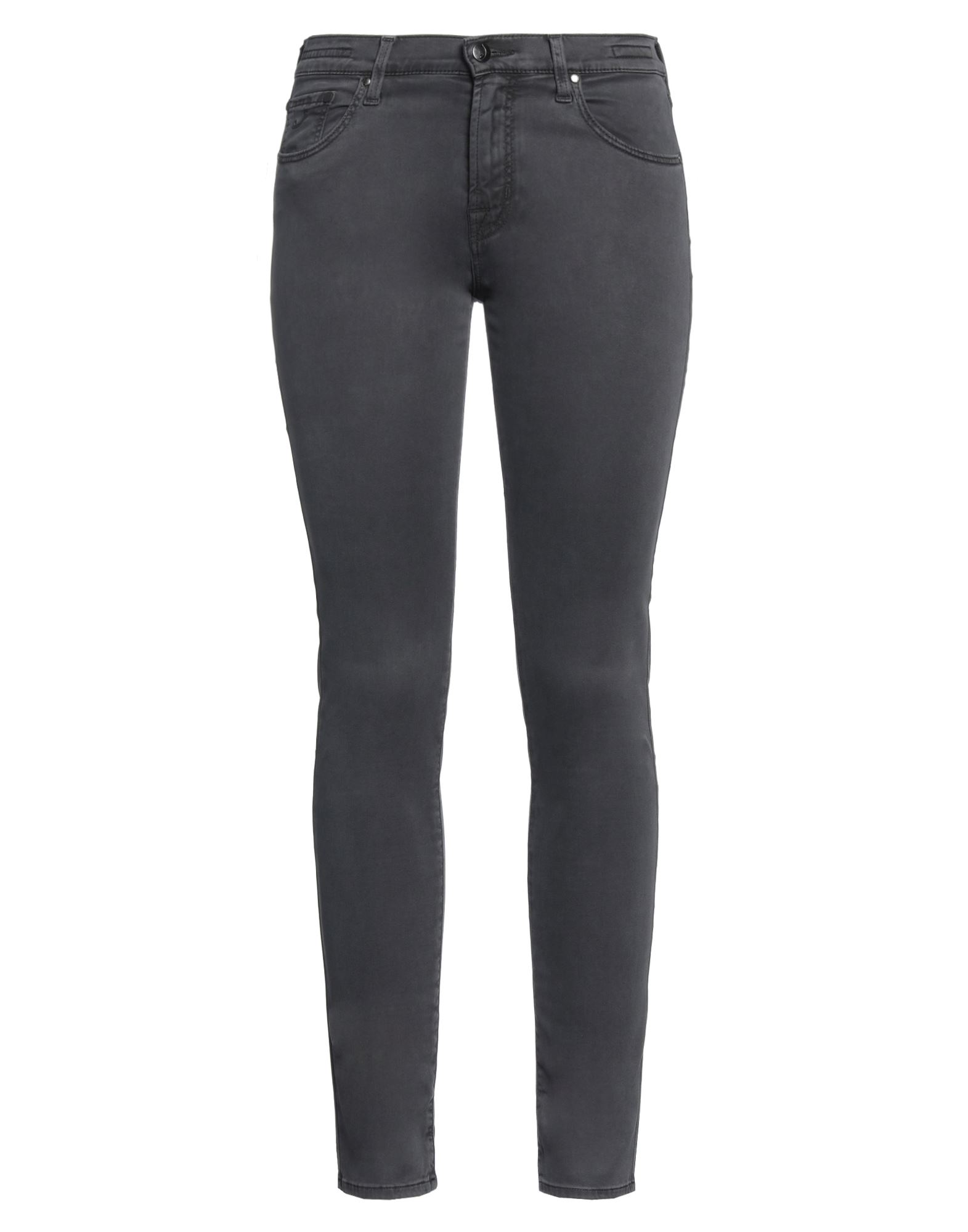 Jacob Cohёn Woman Pants Charcoal Size 28 Lyocell, Modal, Cotton, Elastomultiester, Elastane In Grey