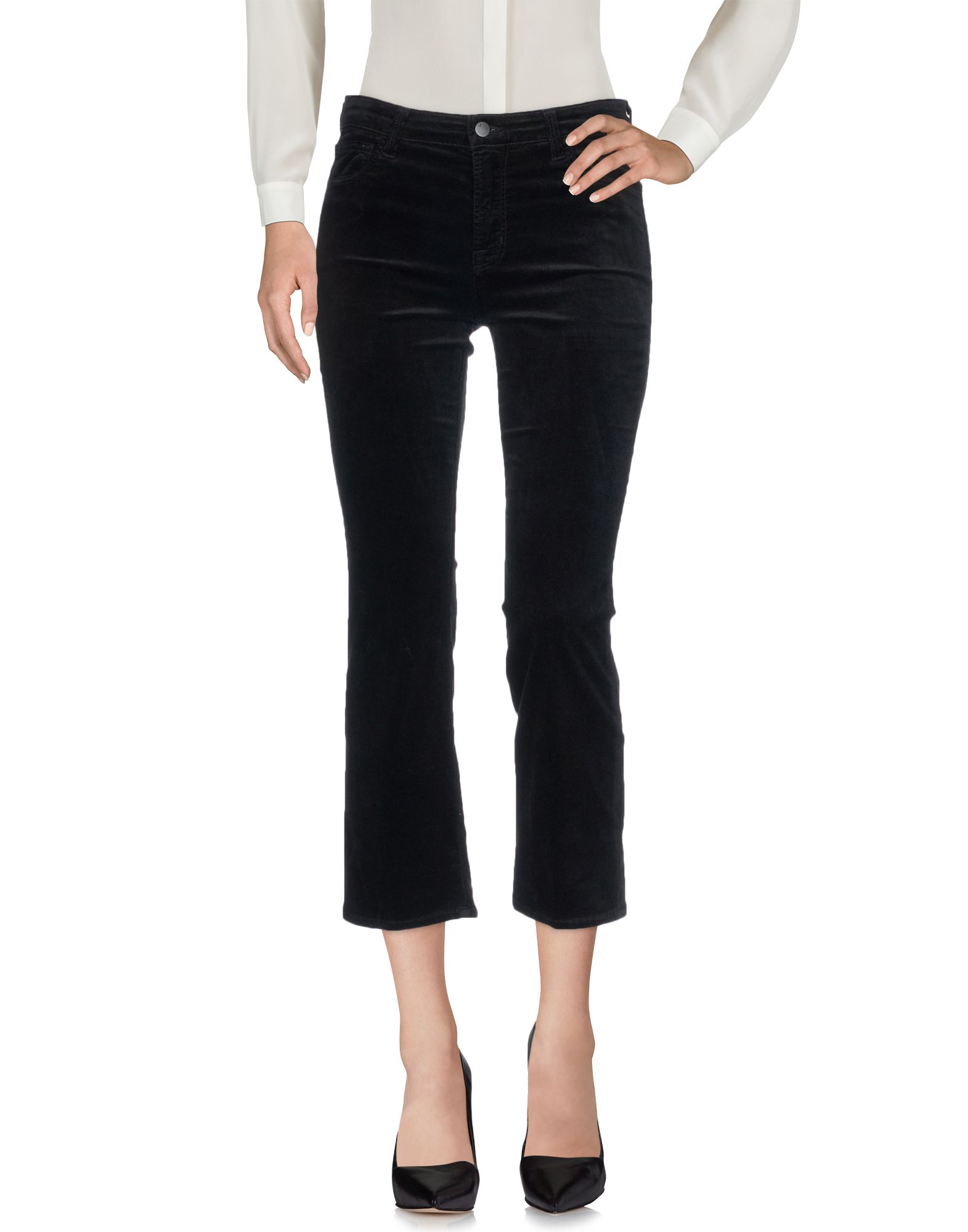 J Brand Woman Pants Black Size 28 Cotton, Modal, Polyester, Polyurethane