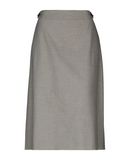 PESERICO SIGN Damen Midirock Farbe Hellgrau Gre 4