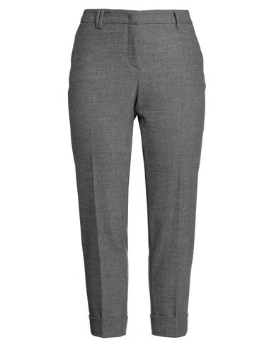 Seductive Woman Pants Lead Size 16 Polyester, Viscose, Wool, Elastane In Grey