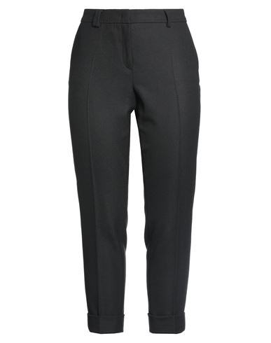 Seductive Woman Pants Black Size 16 Polyester, Viscose, Wool, Elastane