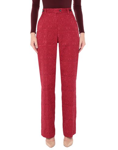 Woman Pants Red Size 4 Polyester, Polyamide, Cotton
