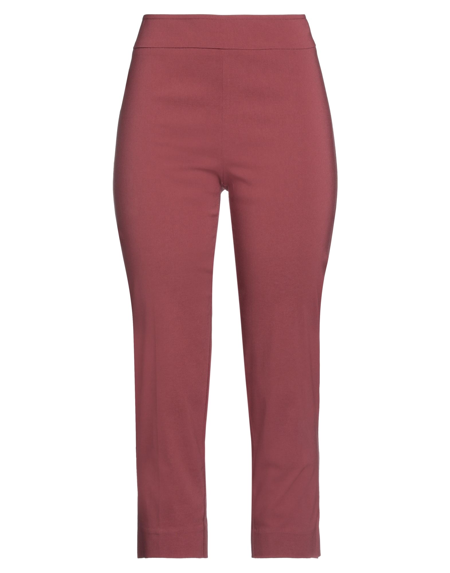 Avenue Montaigne Cropped Pants In Red