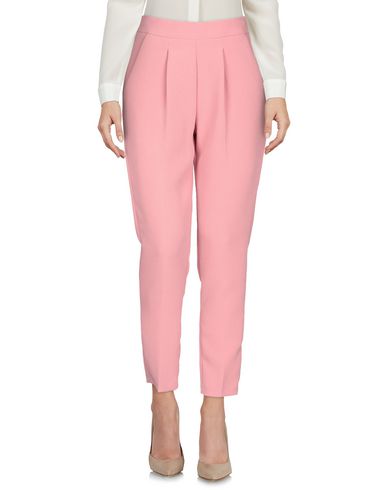 Twenty Easy By Kaos Woman Pants Pastel Pink Size 8 Polyester, Elastane