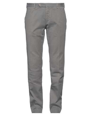 Incotex Man Pants Light Grey Size 38 Cotton, Elastane