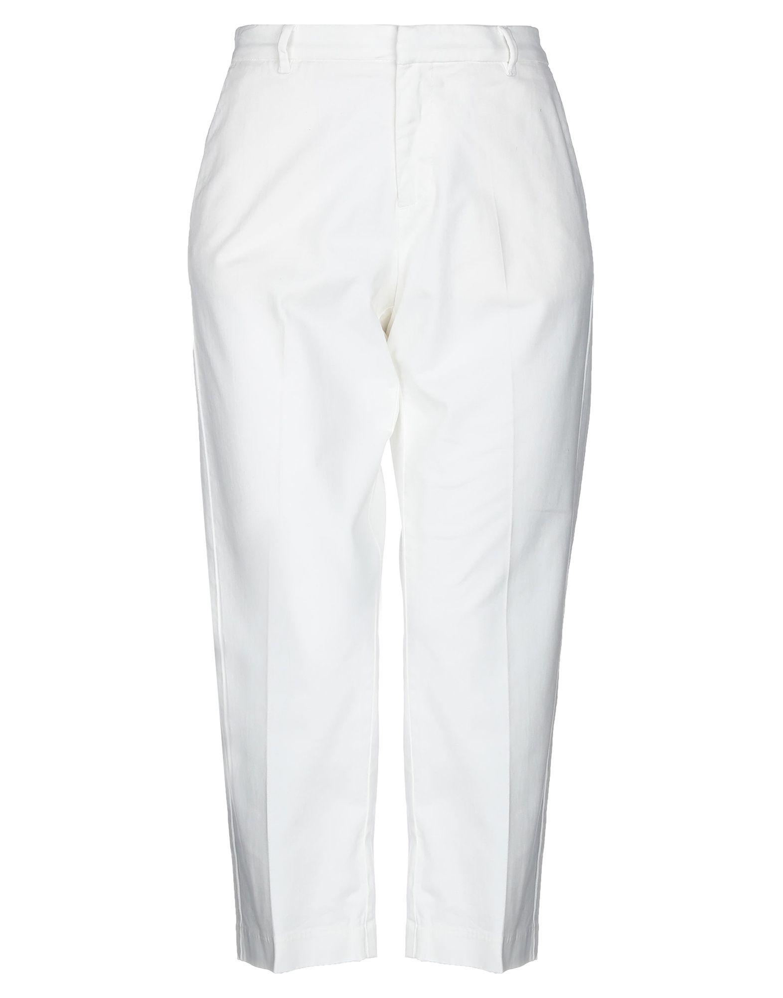 Haikure Cropped Pants & Culottes In White